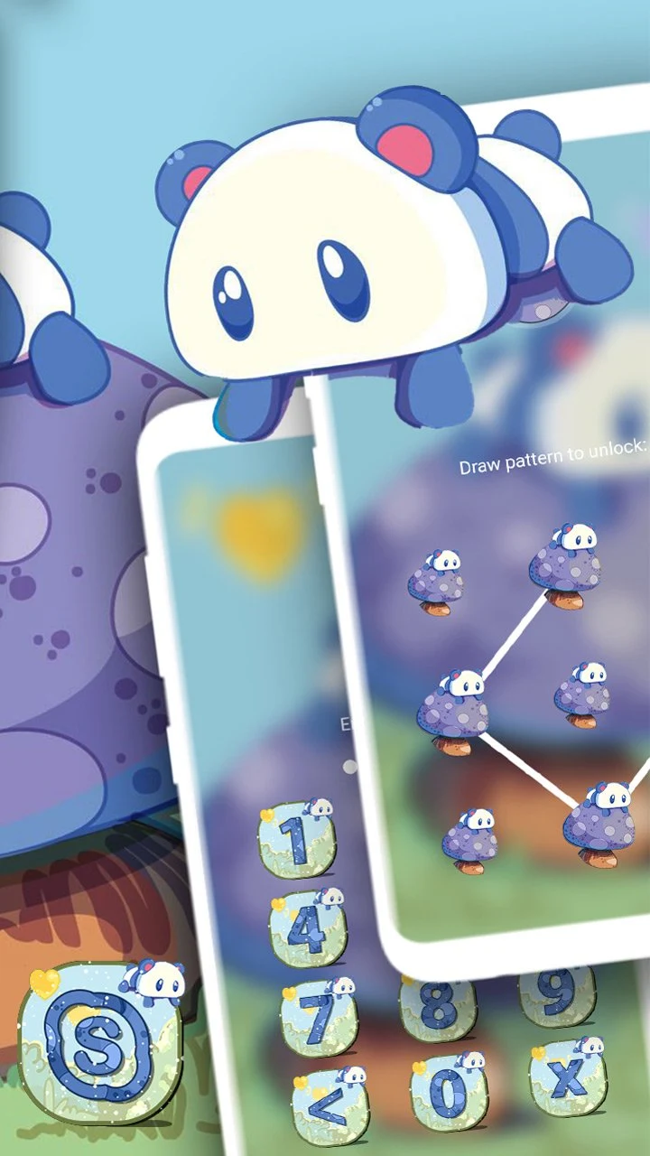 Baby Panda Launcher Theme screenshot